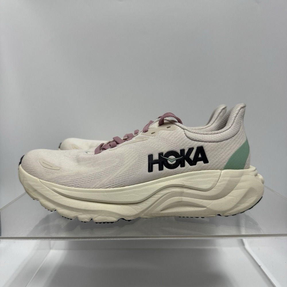 Hoka One One Arahi 8 1168711 RCRM Rose Cream Shoes Women's Size 7.5 D Wide